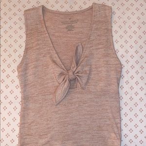 American Eagle TankTop with Bow - S